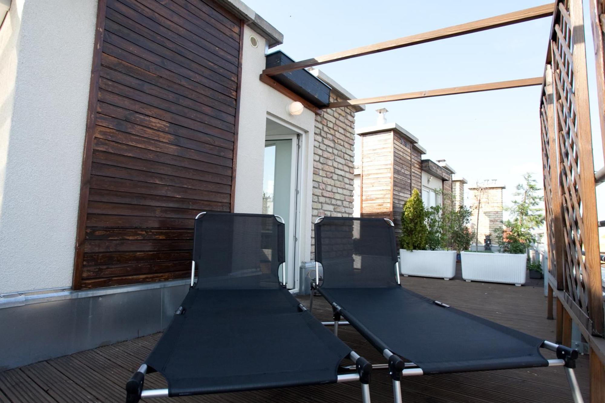 Budapest Terrace Apartment Buitenkant foto